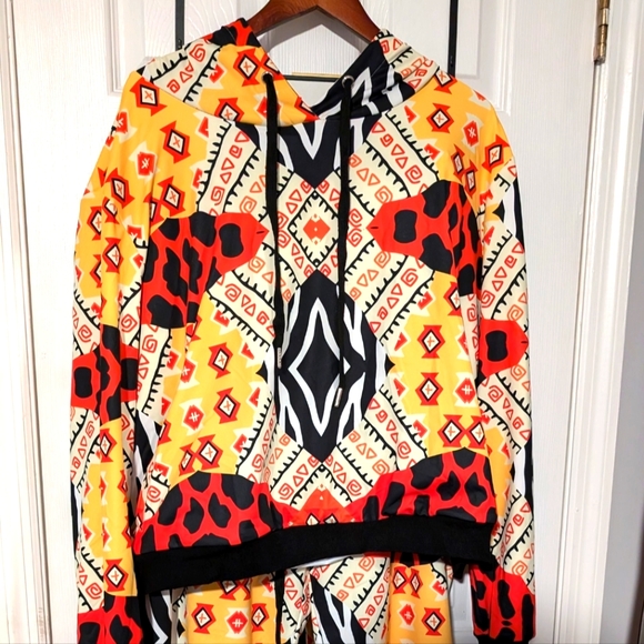 Sassy Jones Ready to Wear Hooded Jogger - Picture 1 of 2